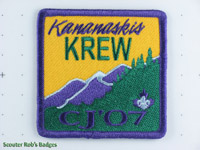 Click to enlarge CJ'07 Kananaskis Subcamp Krew